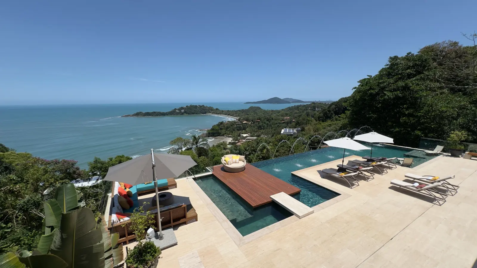 Área externa 5 — Taguaíba, Guarujá, para temporada, Casa
