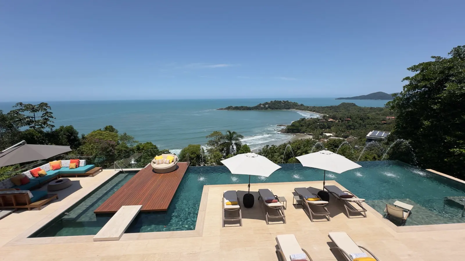 Área externa 2 — Taguaíba, Guarujá, para temporada, Casa