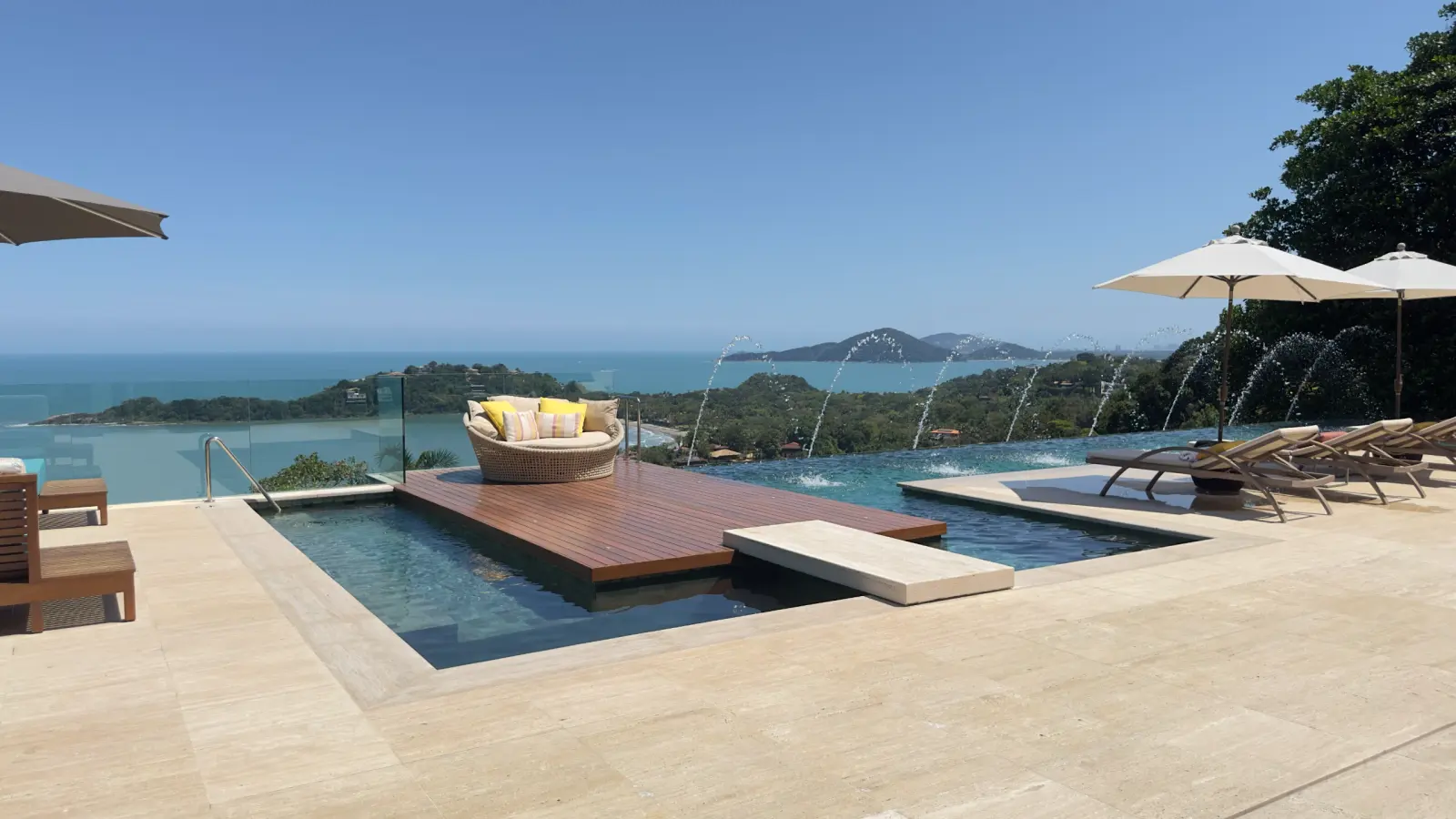 Área externa 22 — Taguaíba, Guarujá, para temporada, Casa