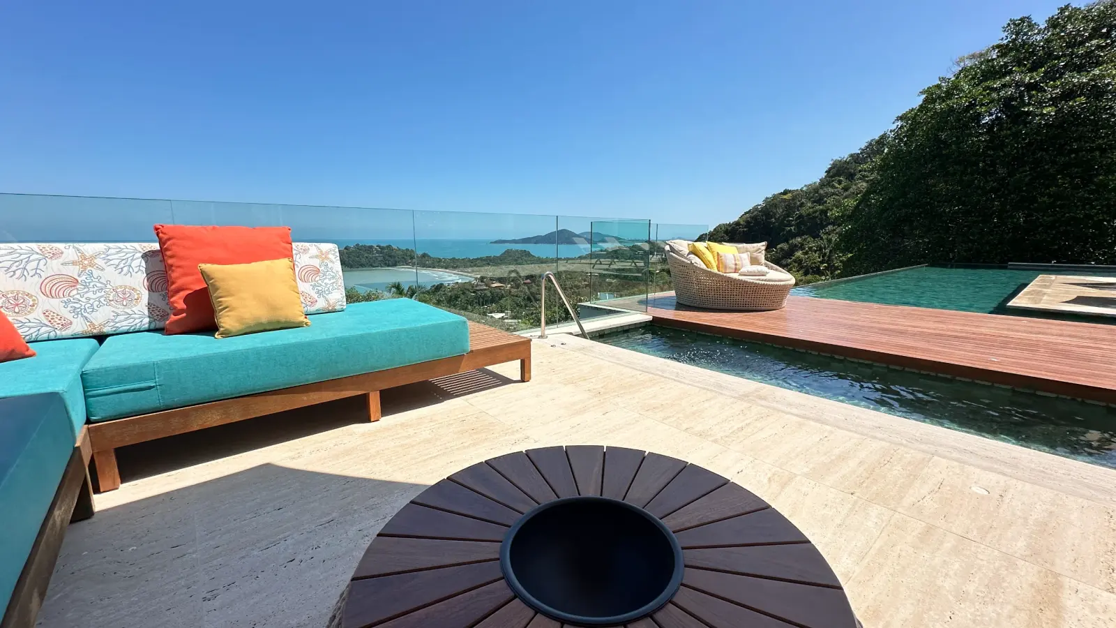 Área externa 28 — Taguaíba, Guarujá, para temporada, Casa