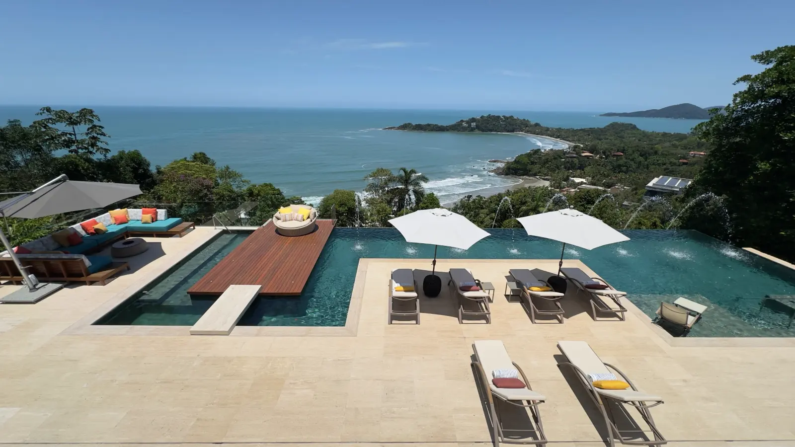 Área externa 3 — Taguaíba, Guarujá, para temporada, Casa