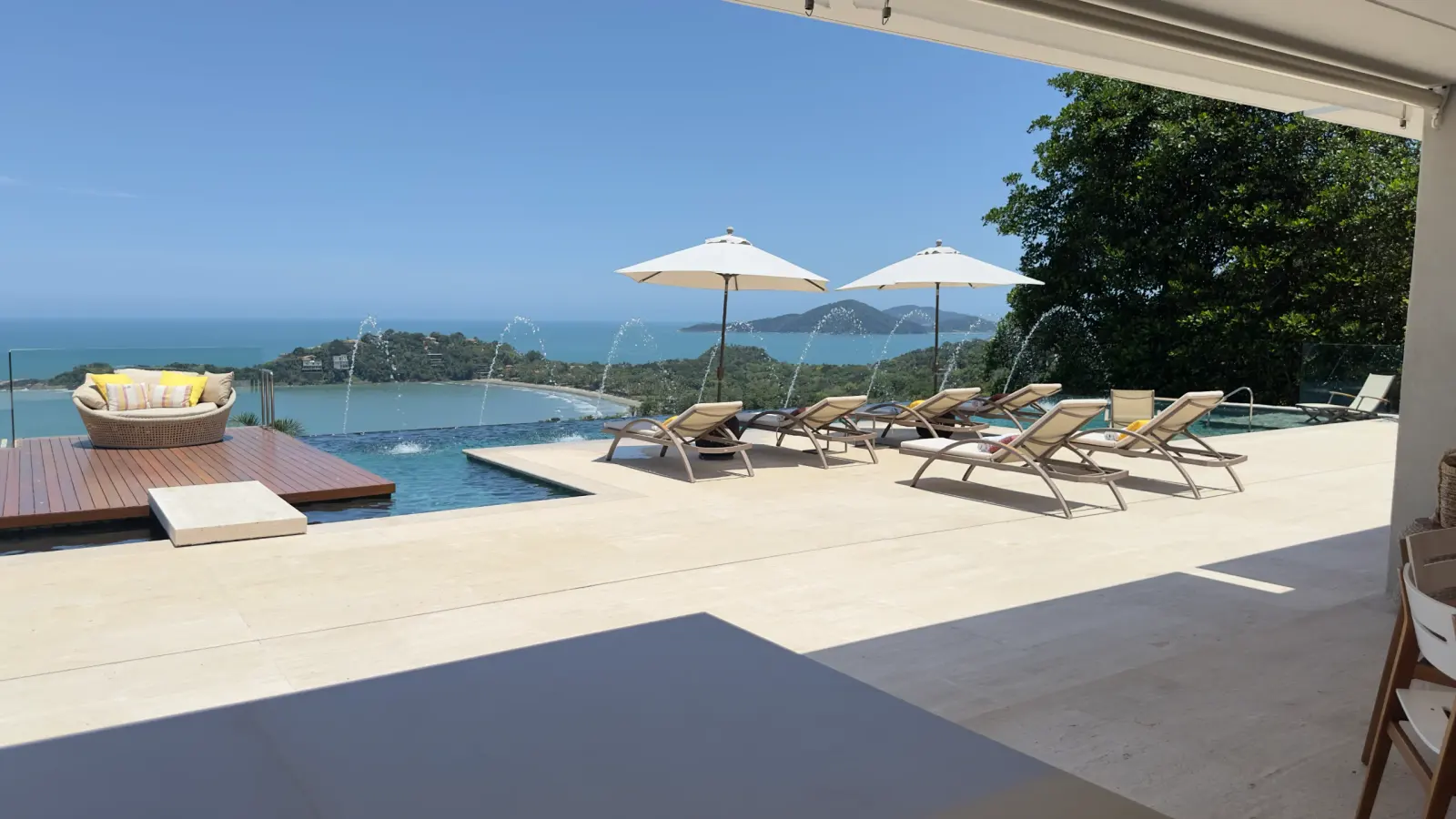 Área externa 7 — Taguaíba, Guarujá, para temporada, Casa