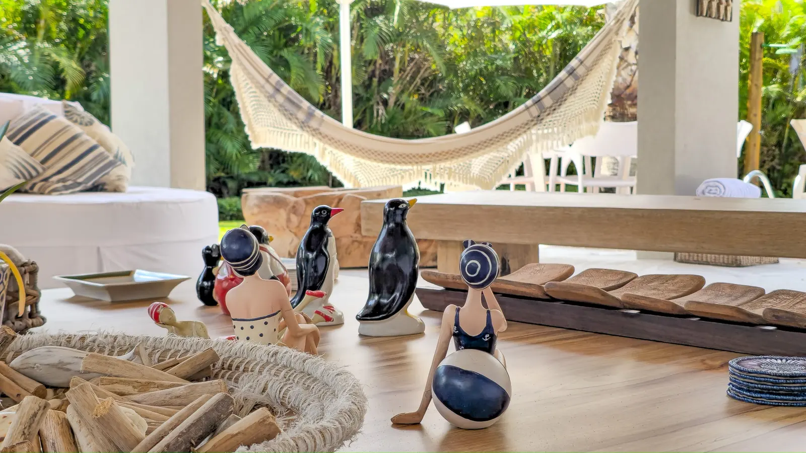 Área externa 8 — Iporanga, Guarujá, para temporada, Casa