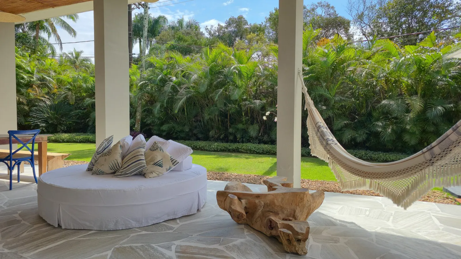 Área externa 20 — Iporanga, Guarujá, para temporada, Casa