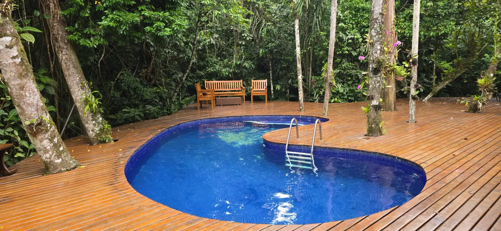 Área externa 5 — Iporanga, Guarujá, para temporada, Casa