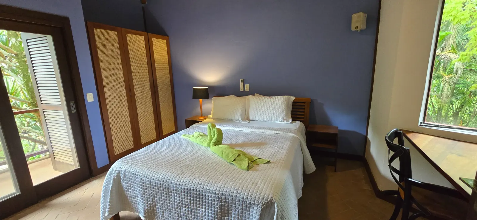 Suíte 1 — Iporanga, Guarujá, para temporada, Casa