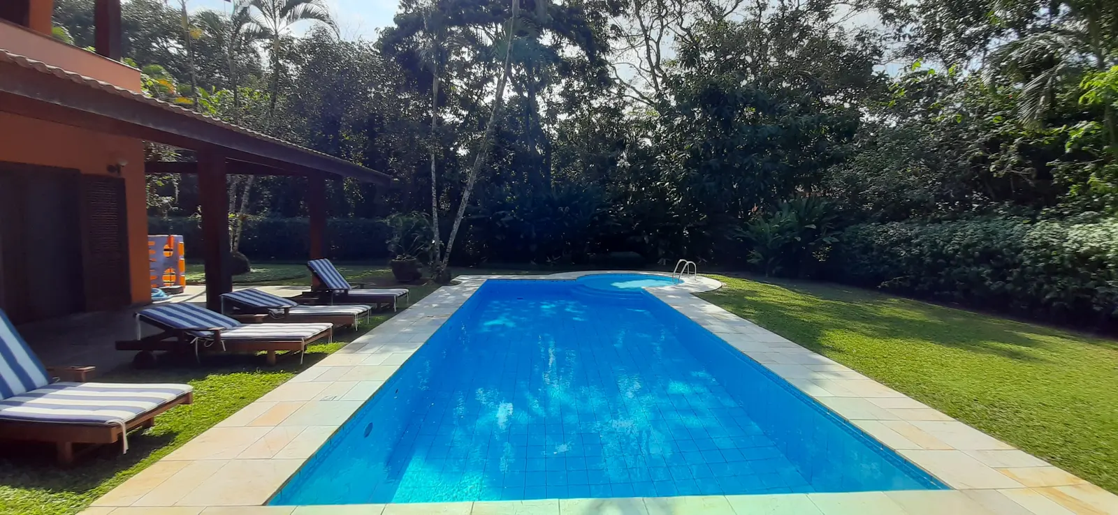 Área externa 5 — Iporanga, Guarujá, para temporada, Casa