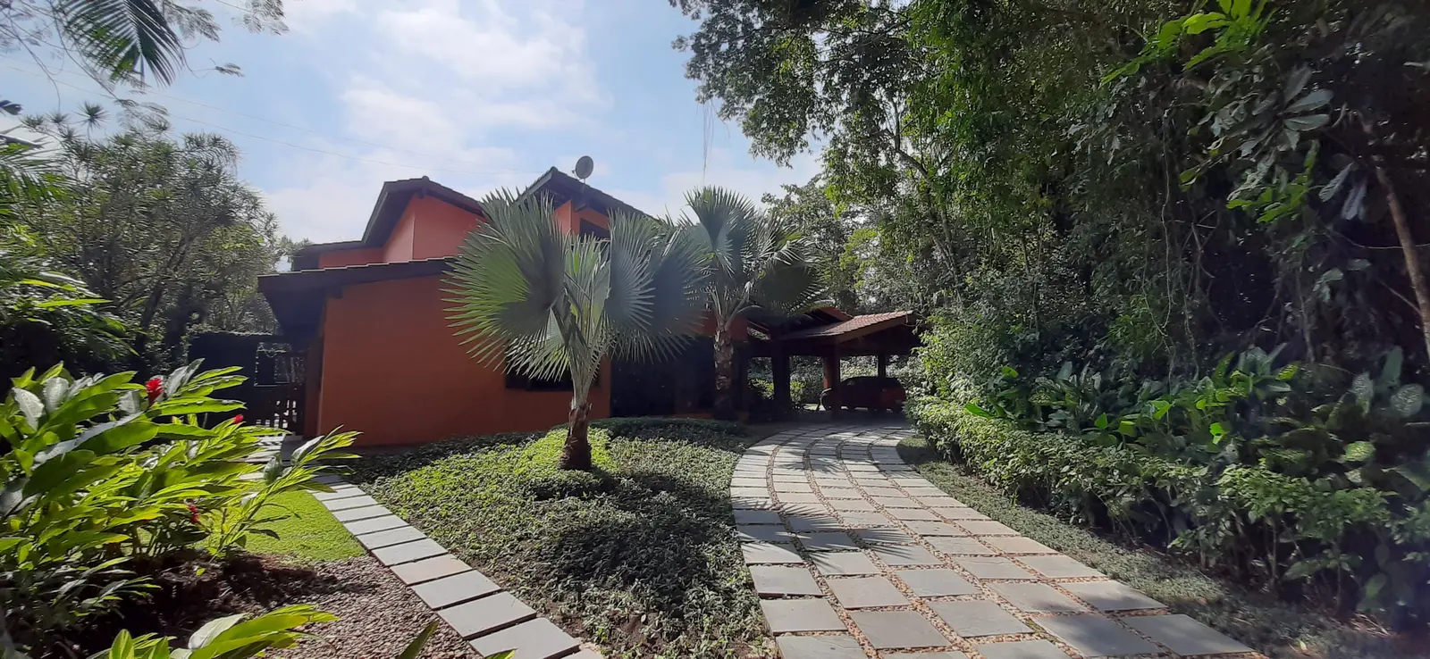 Área externa 17 — Iporanga, Guarujá, para temporada, Casa