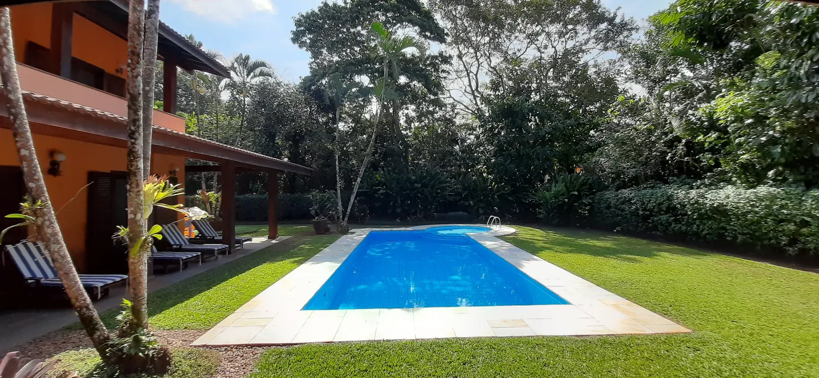 Área externa 16 — Iporanga, Guarujá, para temporada, Casa