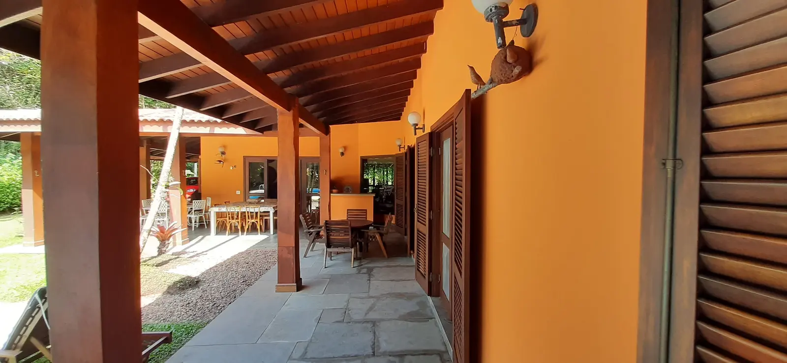 Área externa 10 — Iporanga, Guarujá, para temporada, Casa