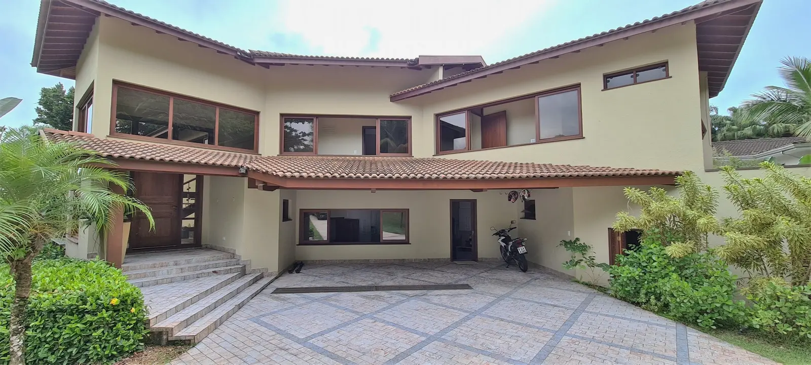 Área externa 14 — Iporanga, Guarujá, para temporada, Casa