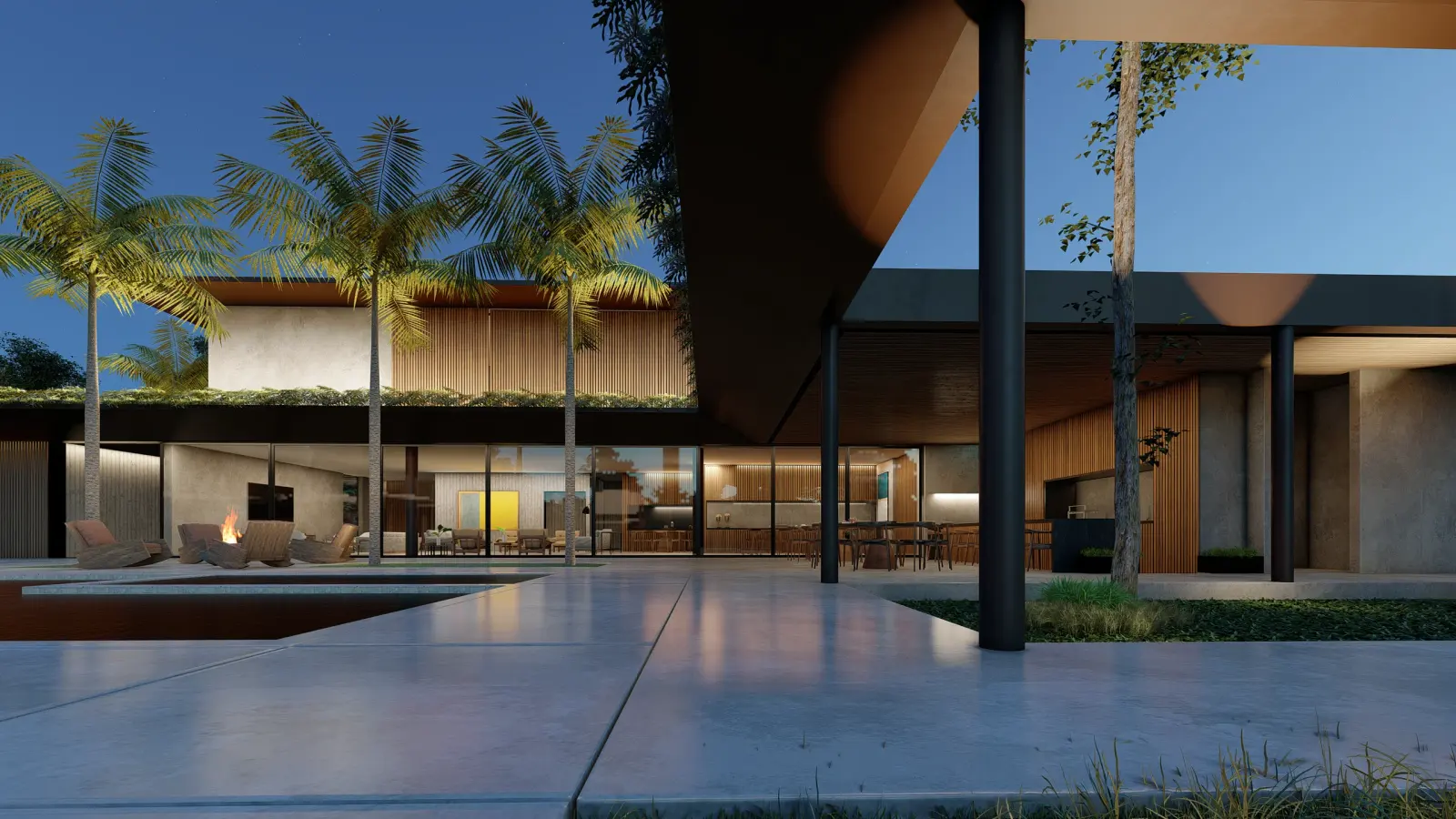 Casa em Construção na Fazenda Boa Vista à Venda - Projeto de Padovani Arquitetos 1