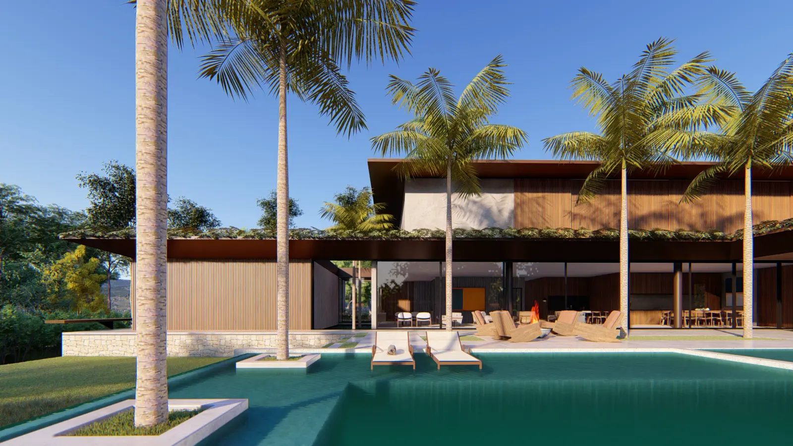 Casa em Construção na Fazenda Boa Vista à Venda - Projeto de Padovani Arquitetos