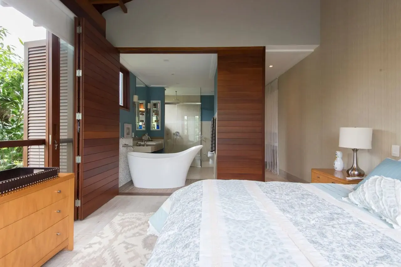 Suíte 8 — São Pedro, Guarujá, para temporada, Casa