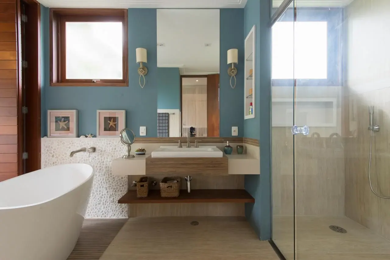 Suíte 7 — São Pedro, Guarujá, para temporada, Casa
