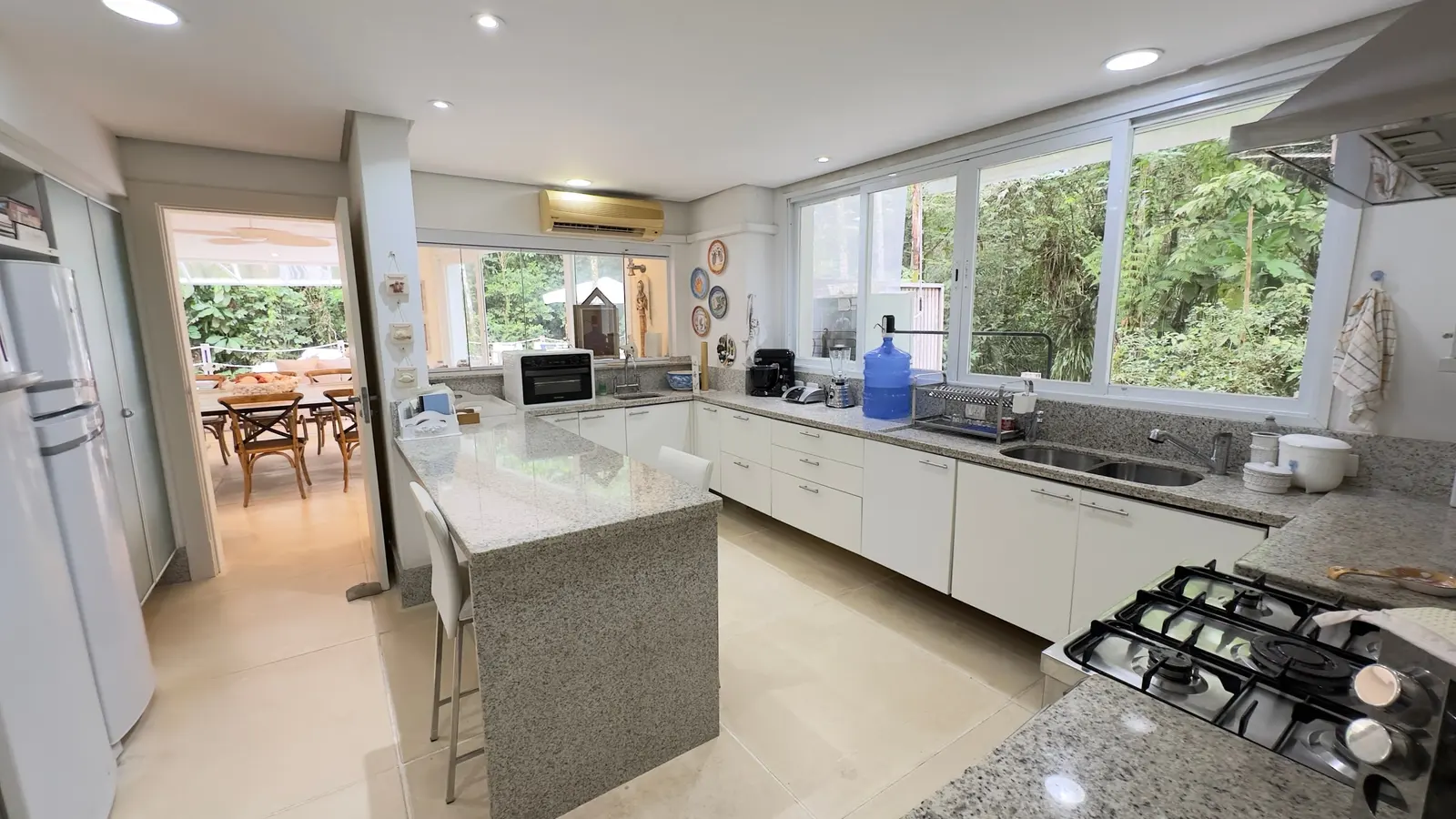 Área de serviço — Iporanga, Guarujá, à venda e para locação, Casa