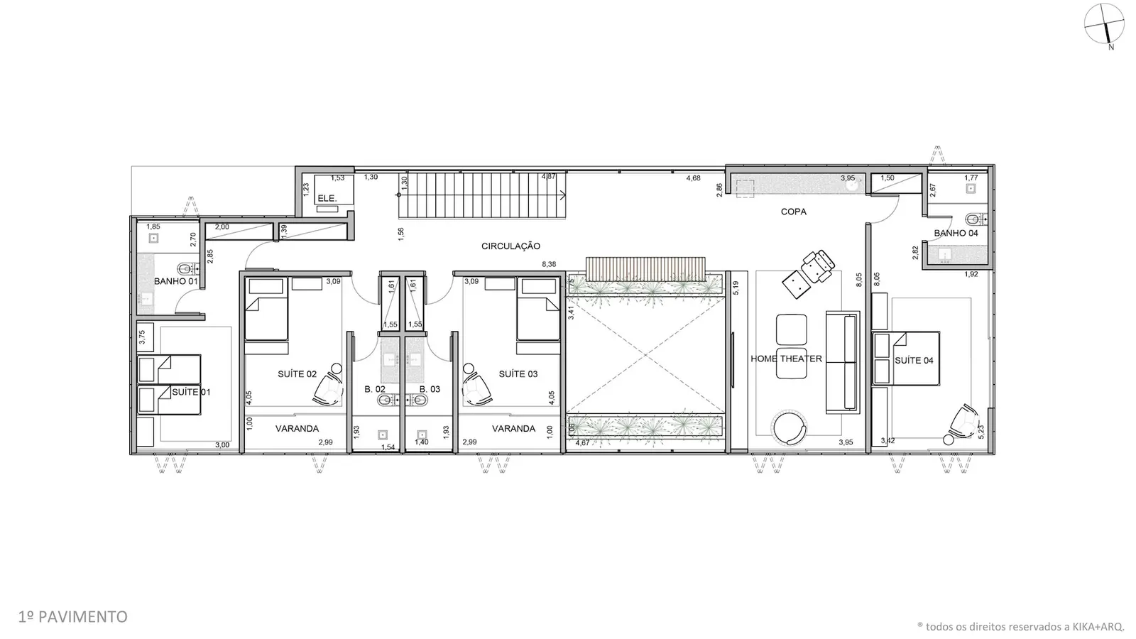 Planta baixa — São Pedro, Guarujá, à venda, Casa