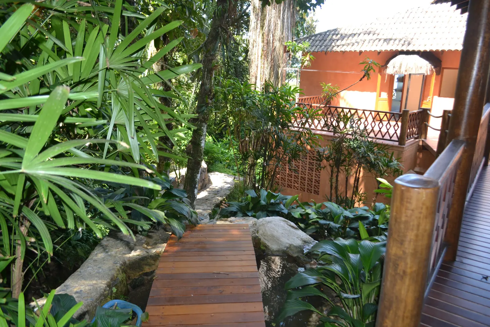 Área externa 17 — Taguaíba, Guarujá, para temporada, Casa