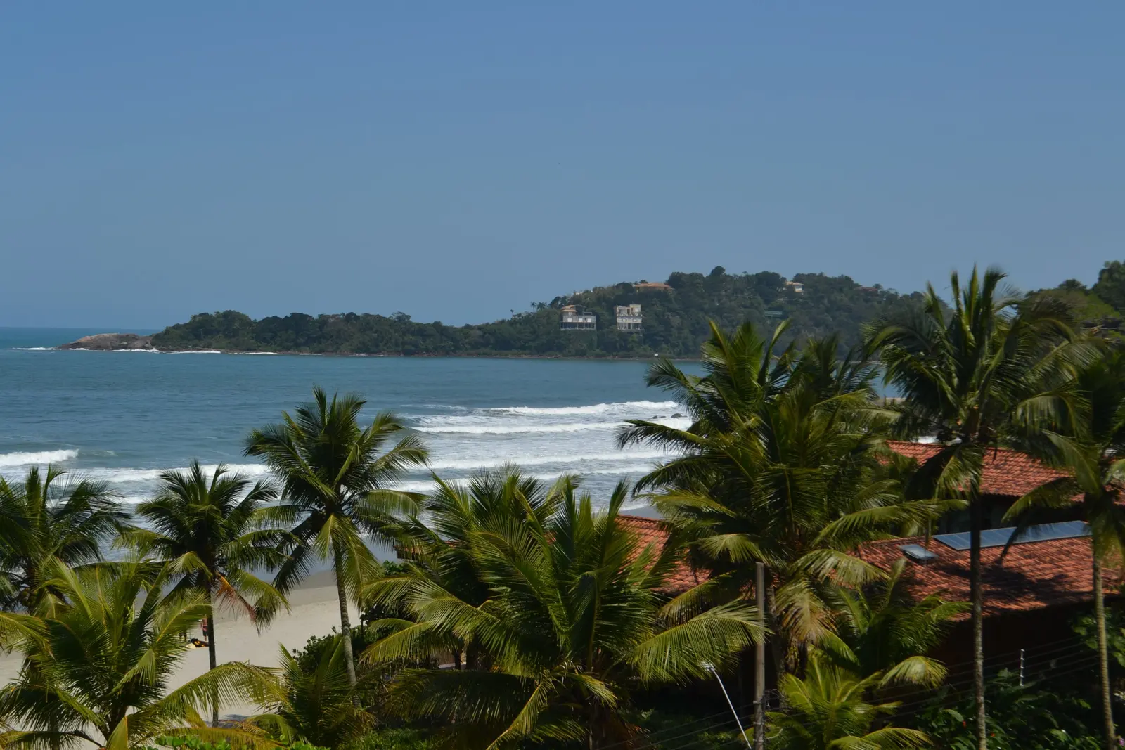Área externa 15 — Taguaíba, Guarujá, para temporada, Casa