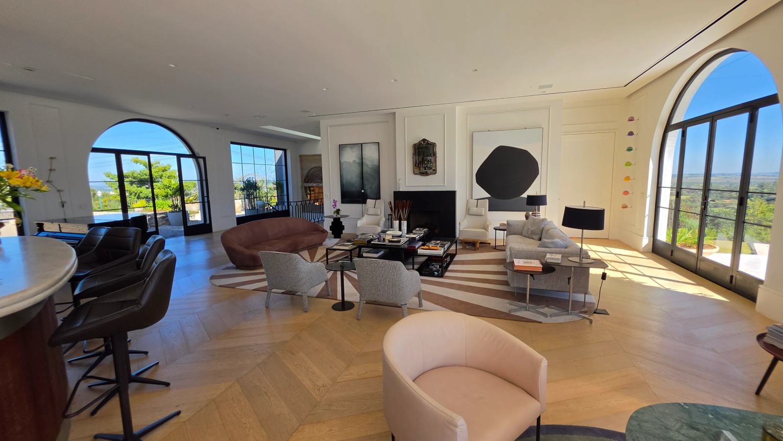 Casa a venda e locação Na fazenda Boa Vista Projeto de Duda Porto Vila Francesa Provençal - sala interna