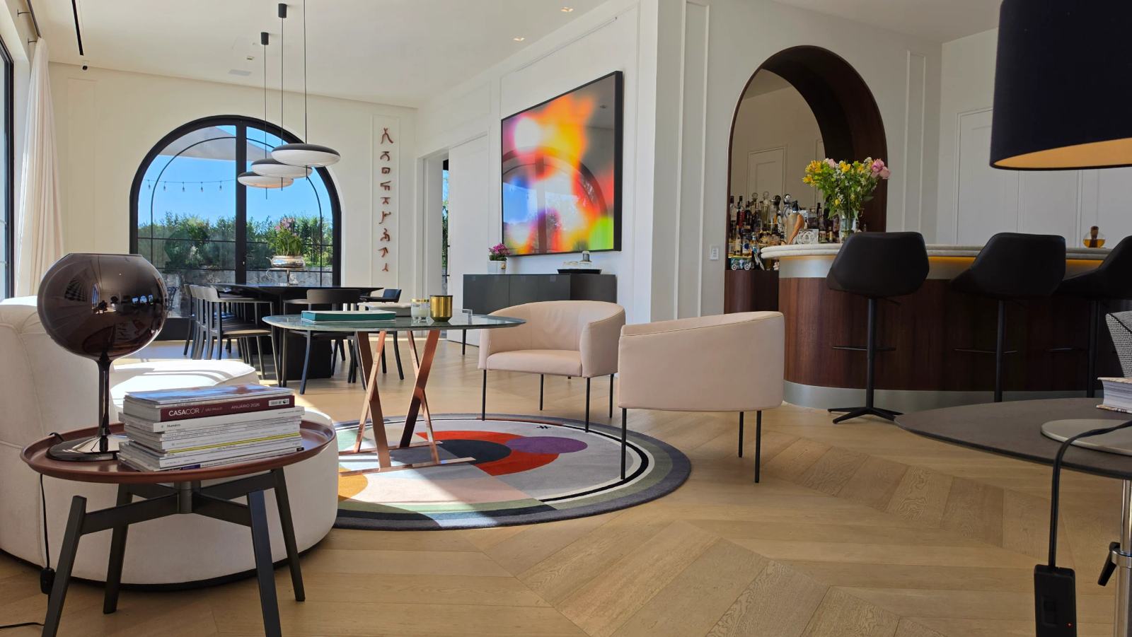 Casa a venda e locação Na fazenda Boa Vista Projeto de Duda Porto Vila Francesa Provençal - quadros bar