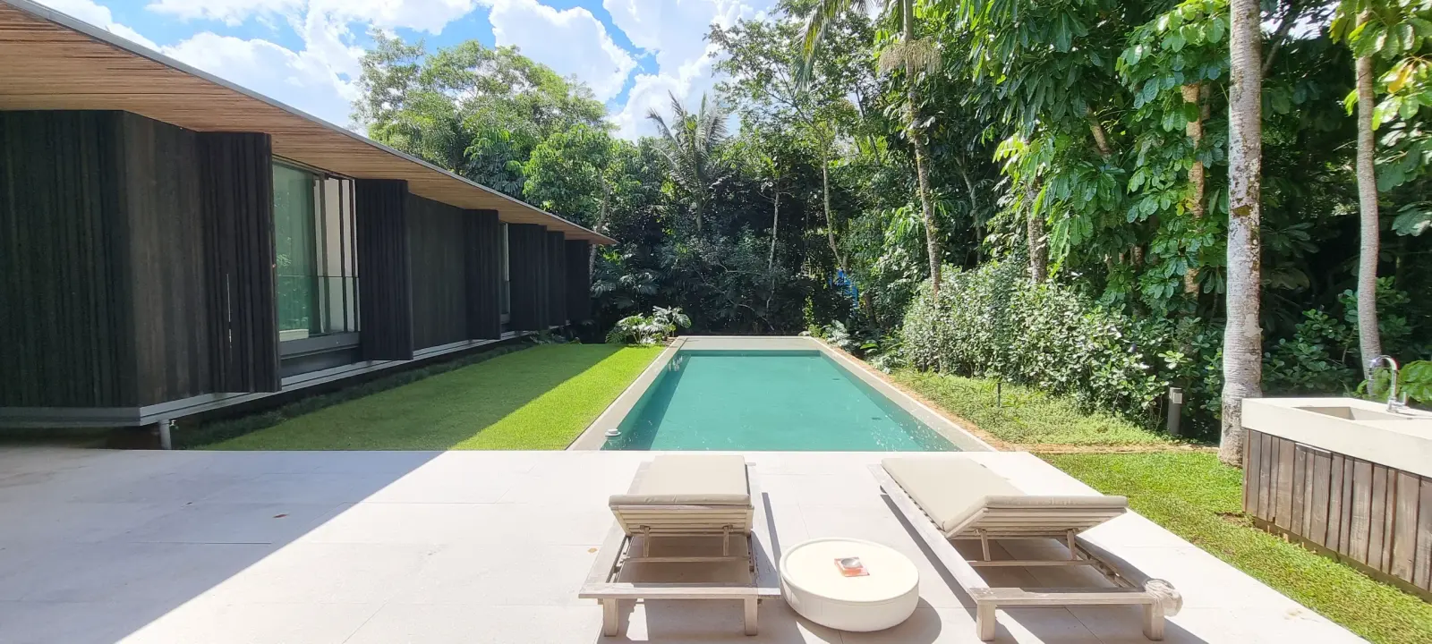 Área externa 11 — Iporanga, Guarujá, para temporada, Casa