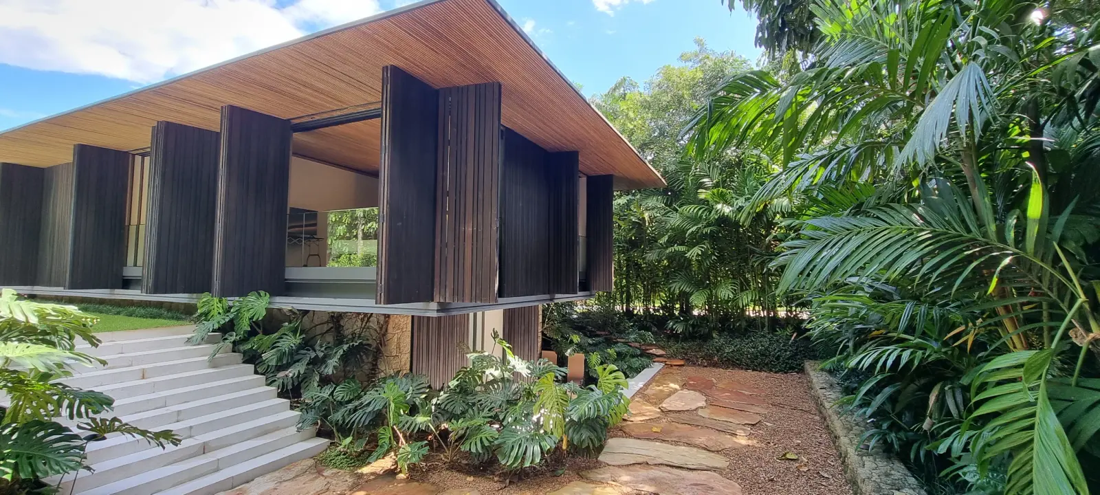 Área externa 3 — Iporanga, Guarujá, para temporada, Casa