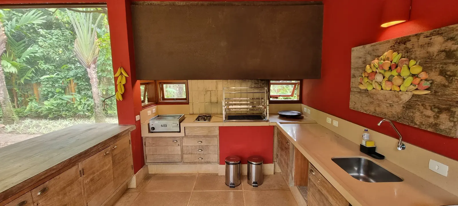 Área externa 15 — Iporanga, Guarujá, para temporada, Casa