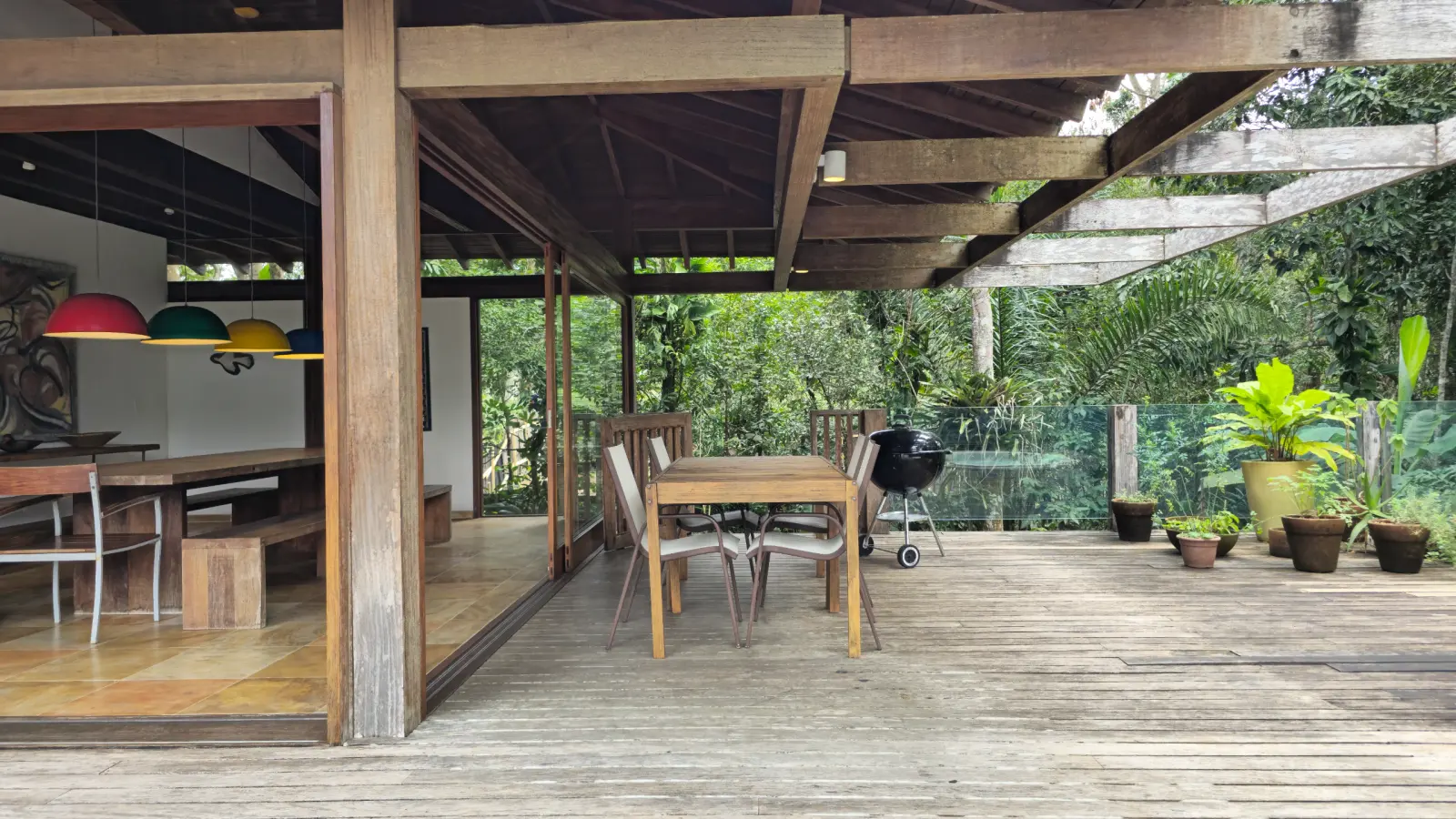 Área externa 7 — Iporanga, Guarujá, para temporada, Casa