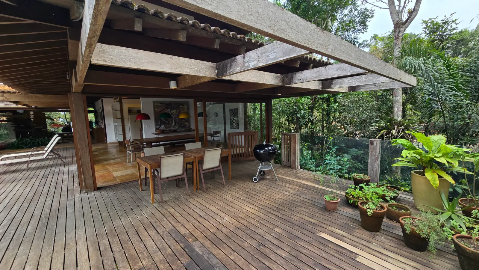 Área externa 11 — Iporanga, Guarujá, para temporada, Casa
