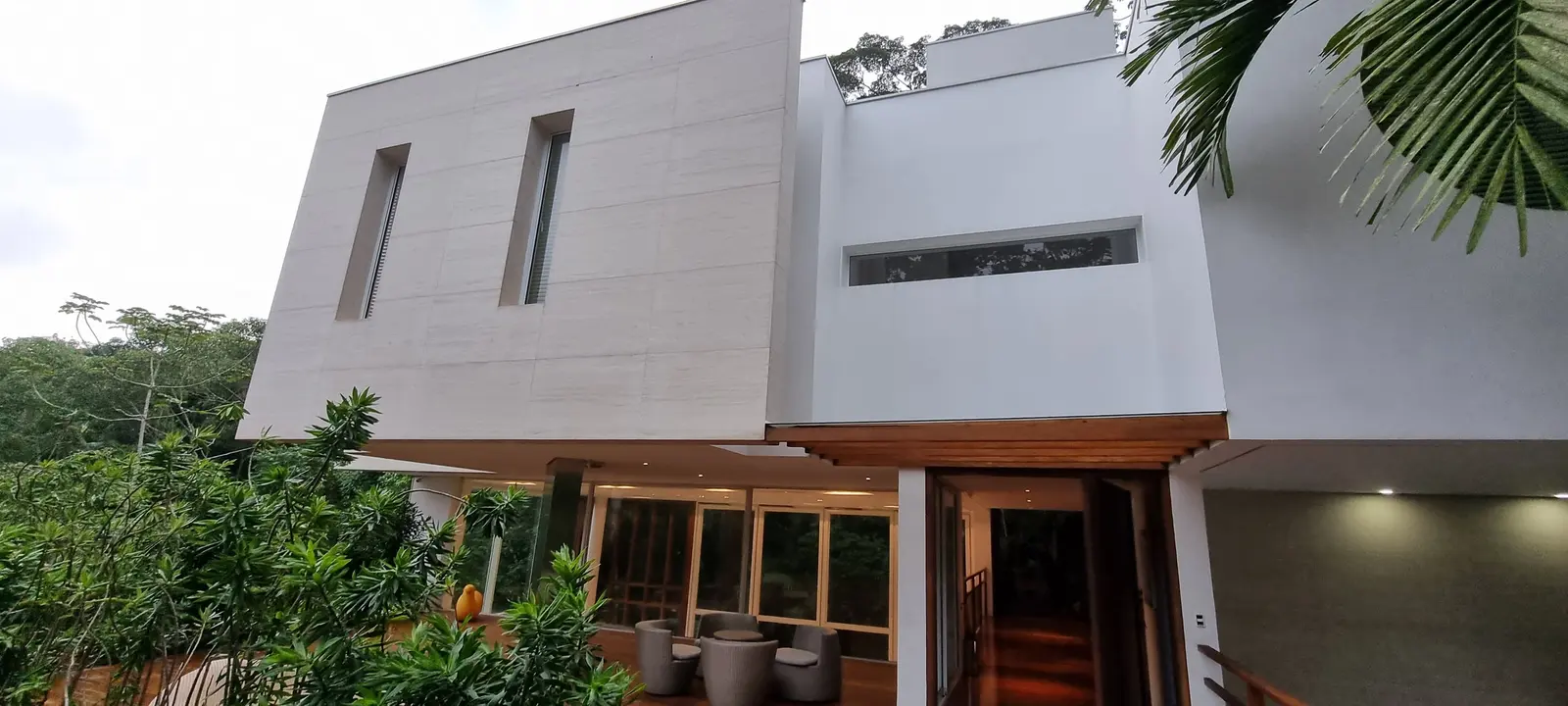 Área externa 9 — Iporanga, Guarujá, para temporada, Casa
