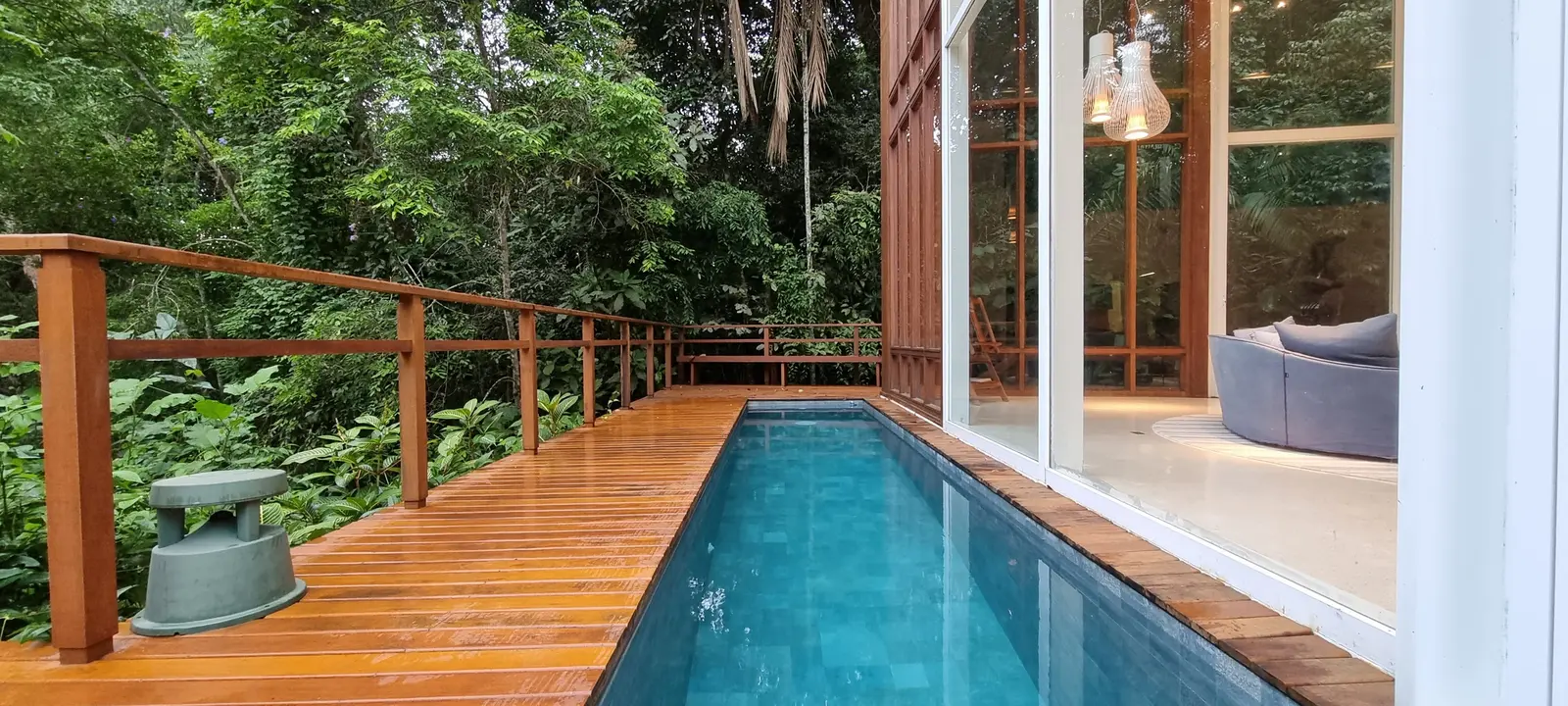 Área externa 3 — Iporanga, Guarujá, para temporada, Casa