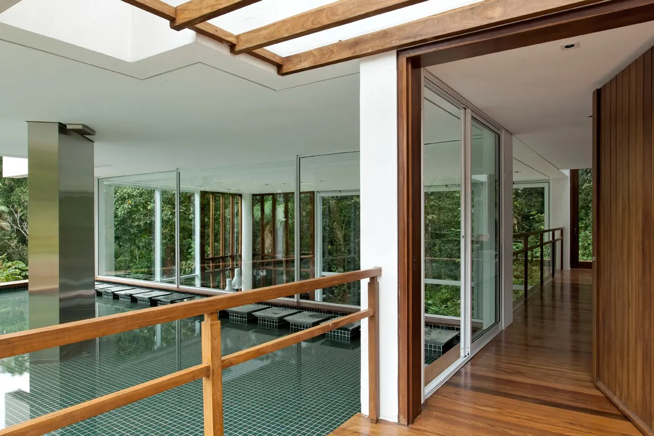 Área externa 15 — Iporanga, Guarujá, para temporada, Casa