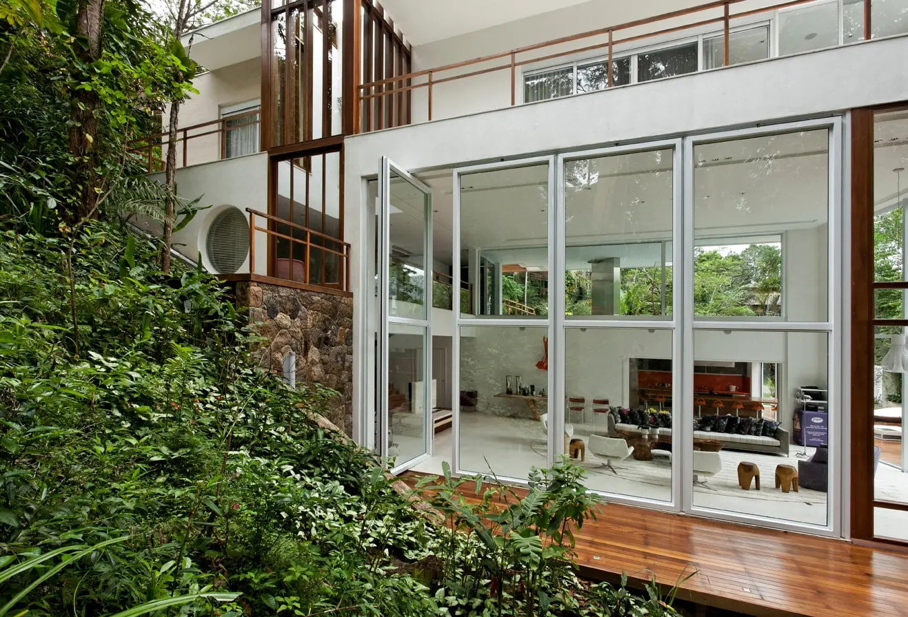 Área externa 12 — Iporanga, Guarujá, para temporada, Casa