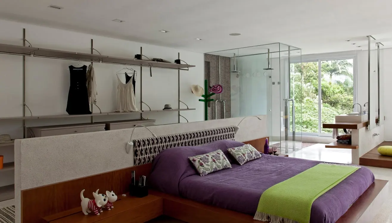 Suíte 13 — Iporanga, Guarujá, para temporada, Casa