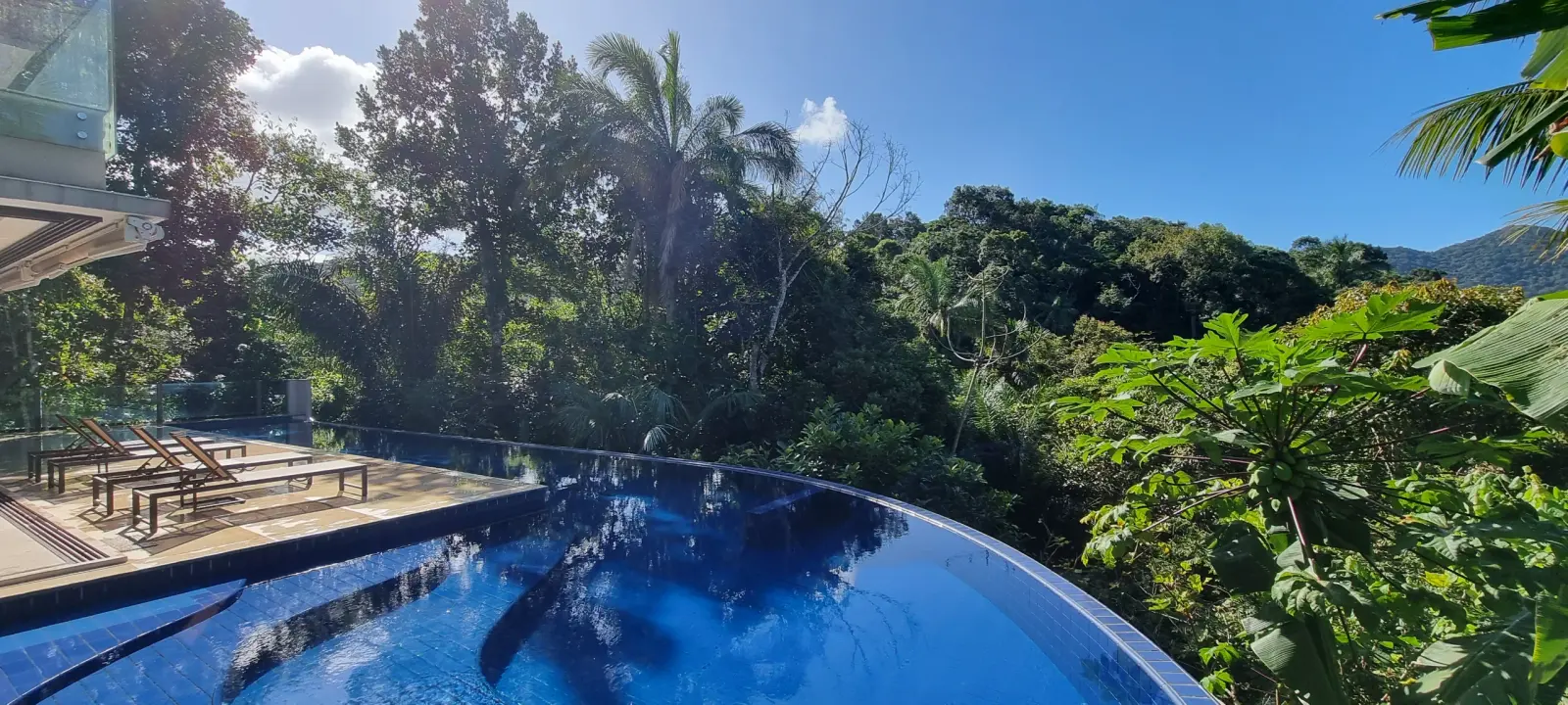 Área externa 2 — Iporanga, Guarujá, para temporada, Casa