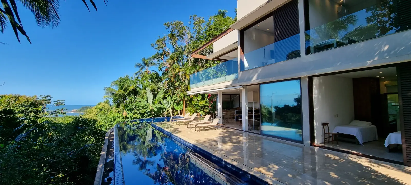 Área externa 5 — Iporanga, Guarujá, para temporada, Casa