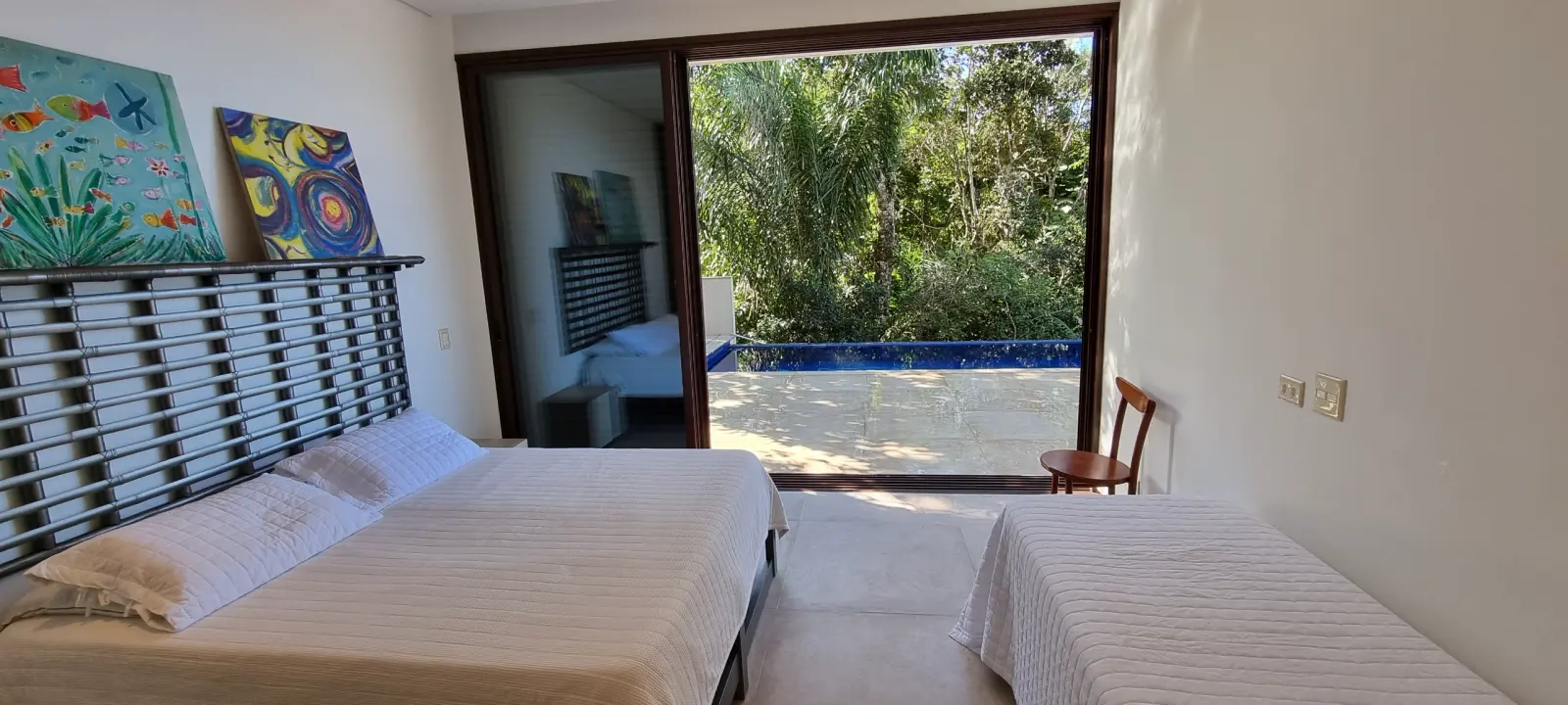 Suíte 15 — Iporanga, Guarujá, para temporada, Casa