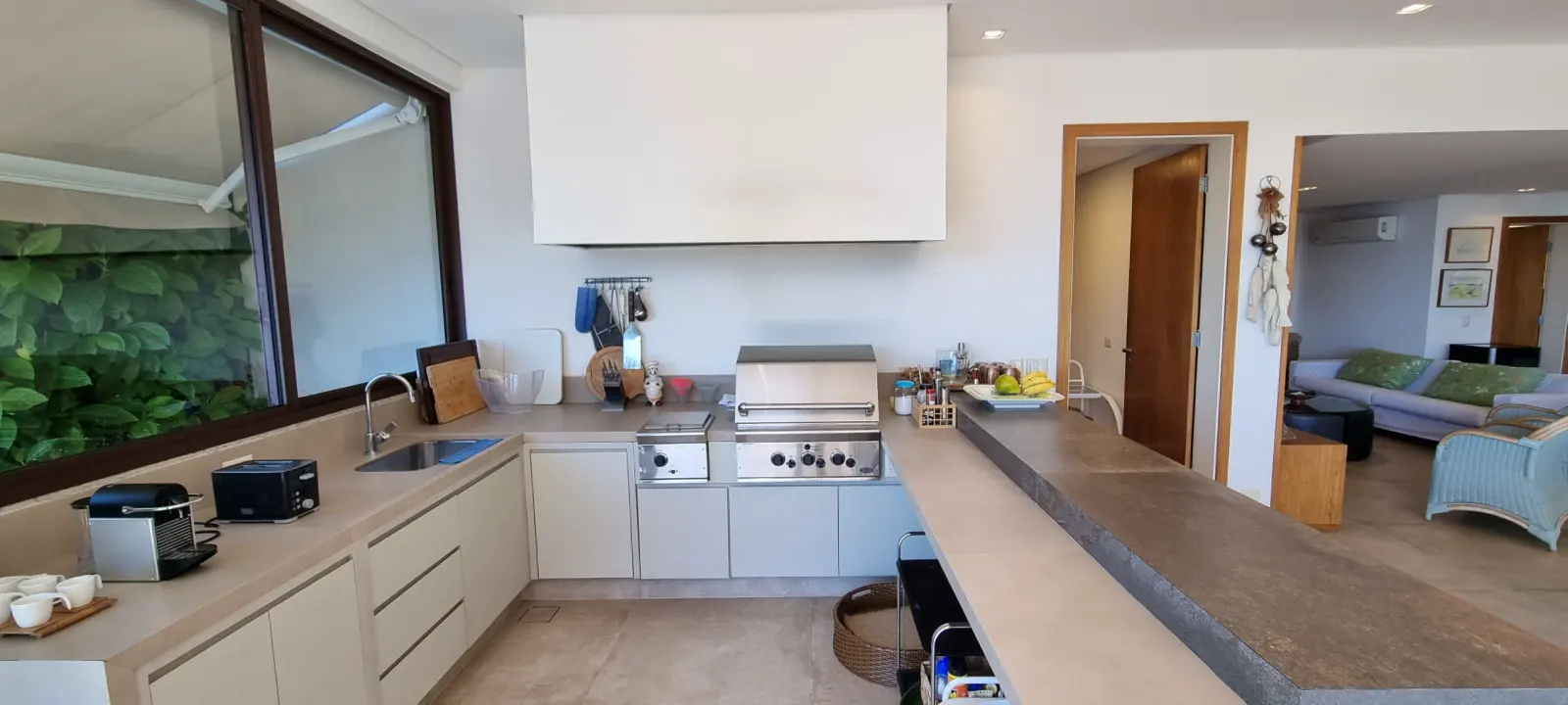 Área de serviço 3 — Iporanga, Guarujá, para temporada, Casa