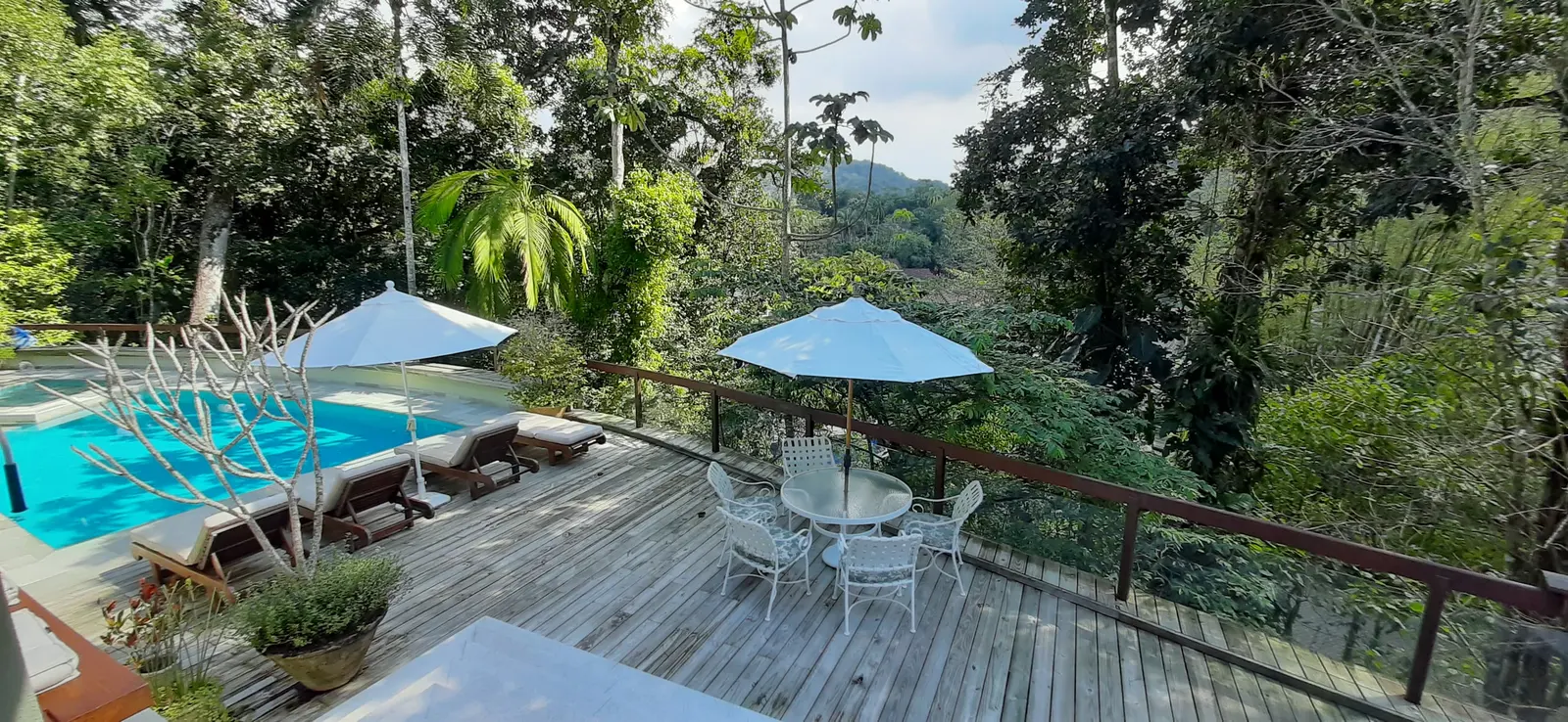 Área externa 14 — Iporanga, Guarujá, para temporada, Casa
