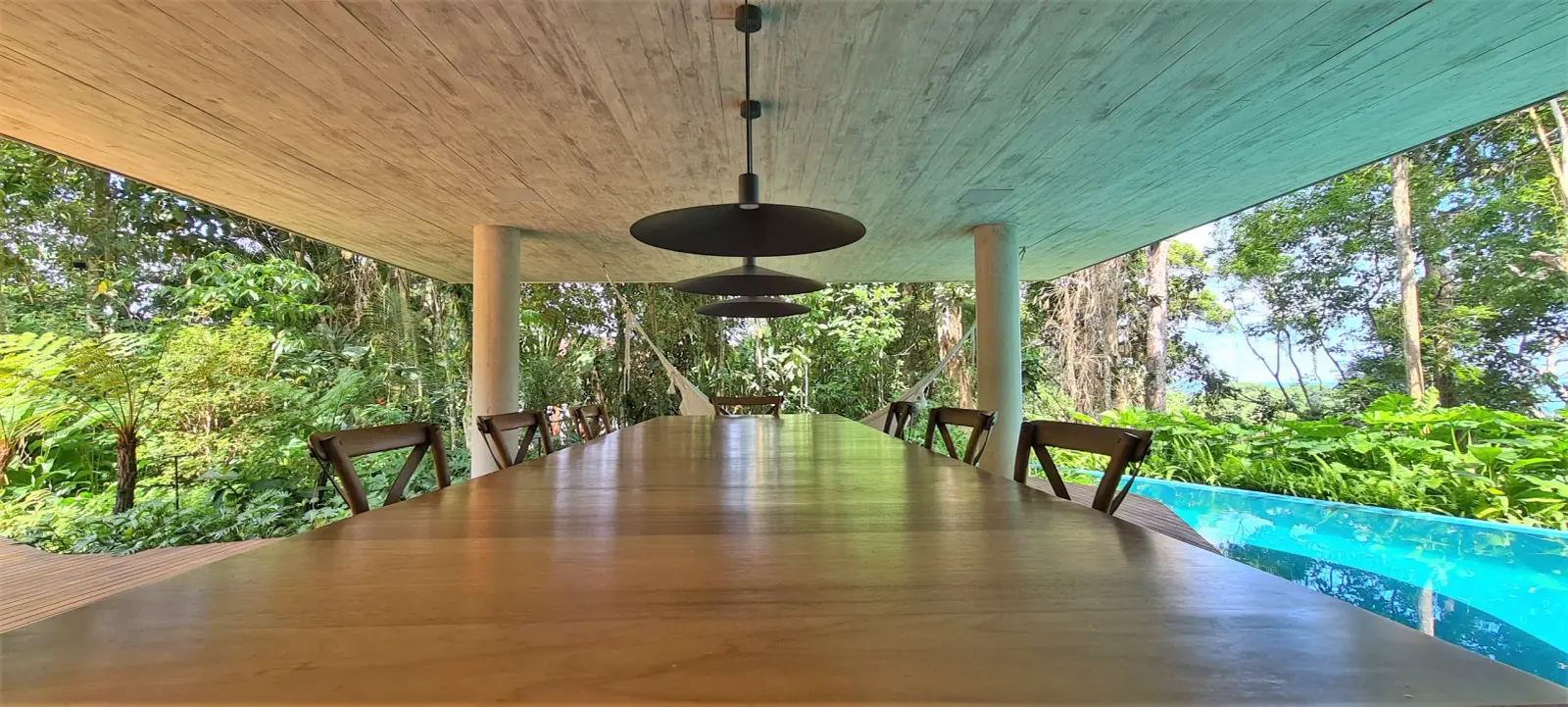 Área externa 10 — Iporanga, Guarujá, para temporada, Casa