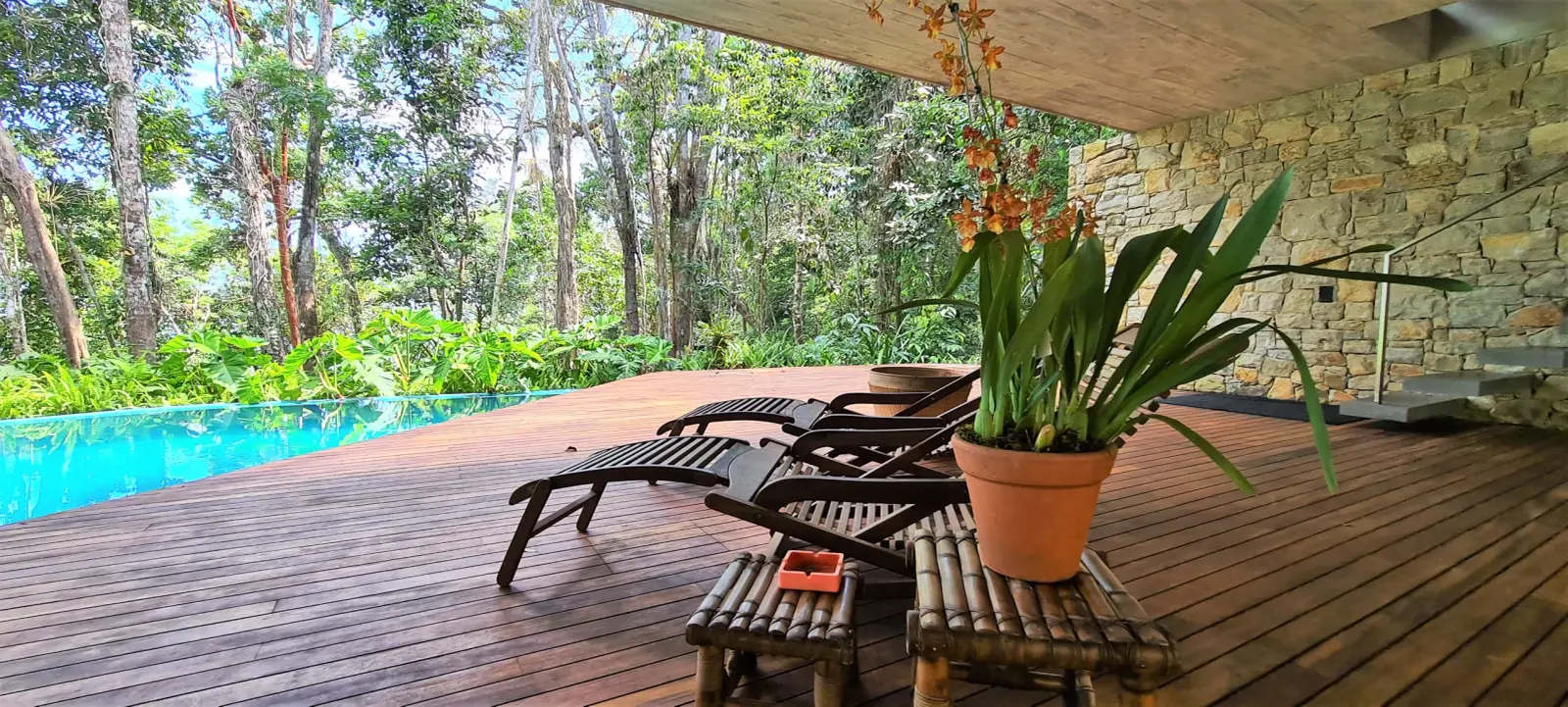 Área externa 9 — Iporanga, Guarujá, para temporada, Casa