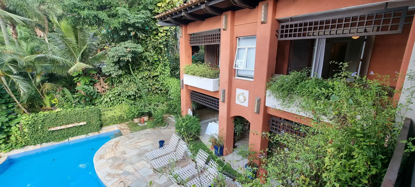 Área externa 6 — Iporanga, Guarujá, para temporada, Casa