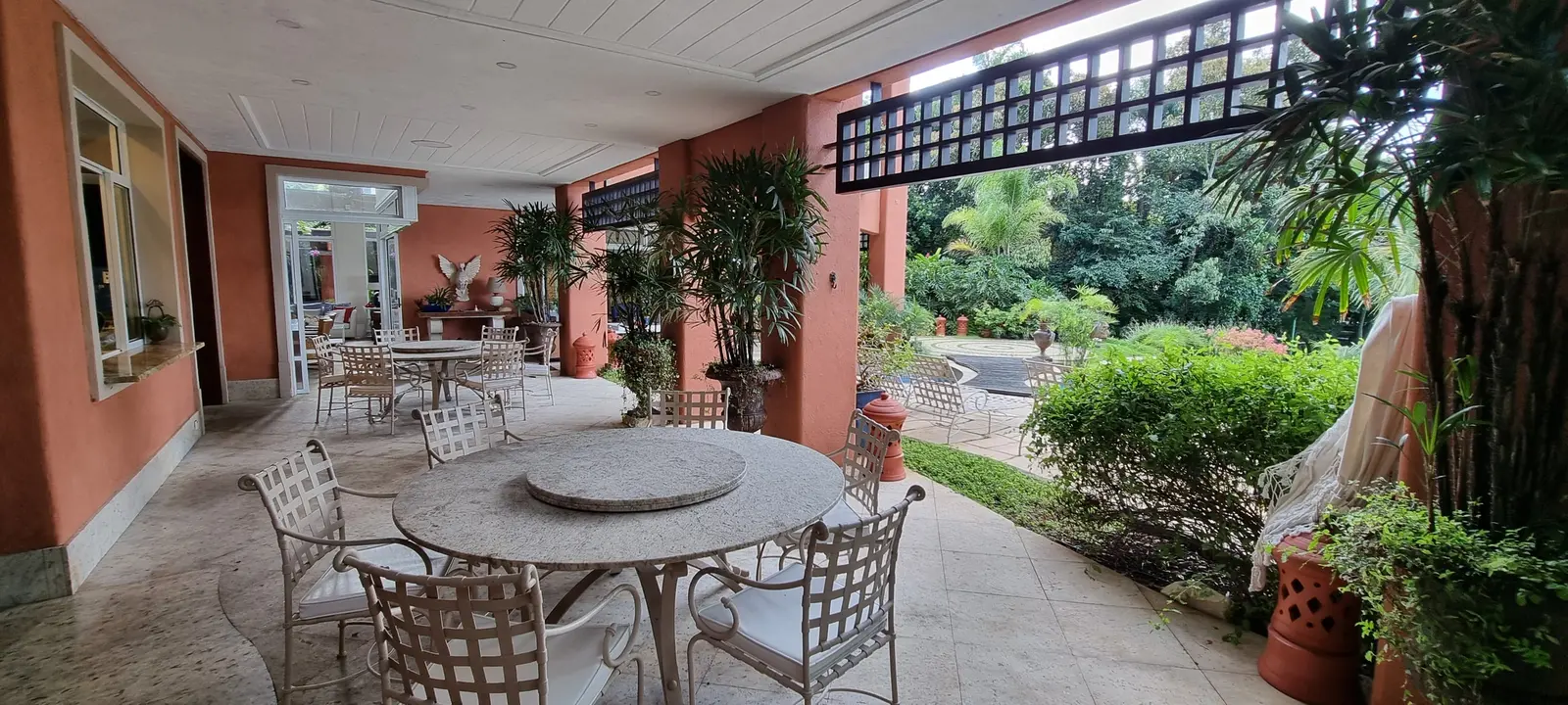 Área externa 10 — Iporanga, Guarujá, para temporada, Casa