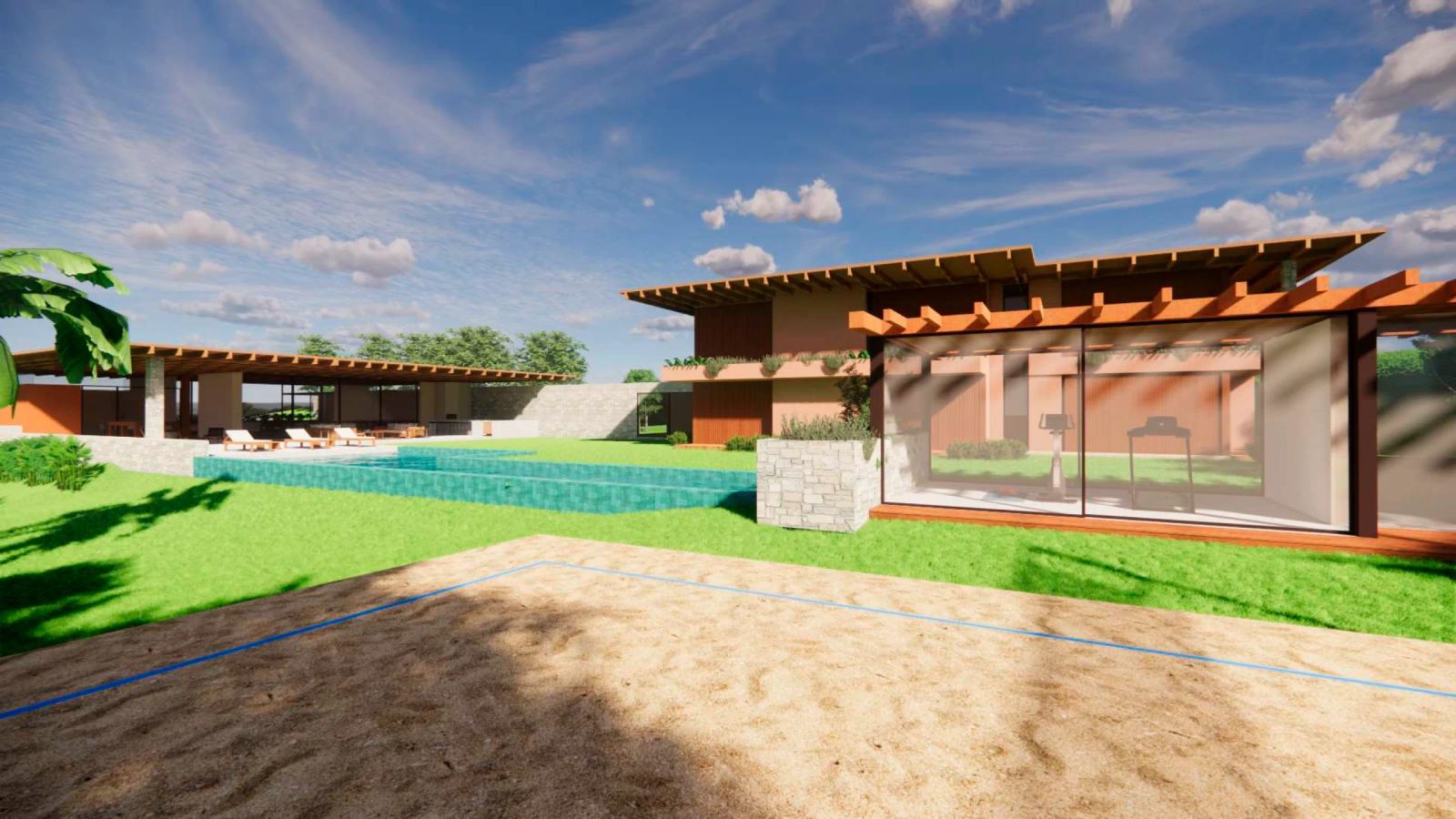 Projeto Casa venda Village Boa Vista em Porto Feliz - Beach Tenis