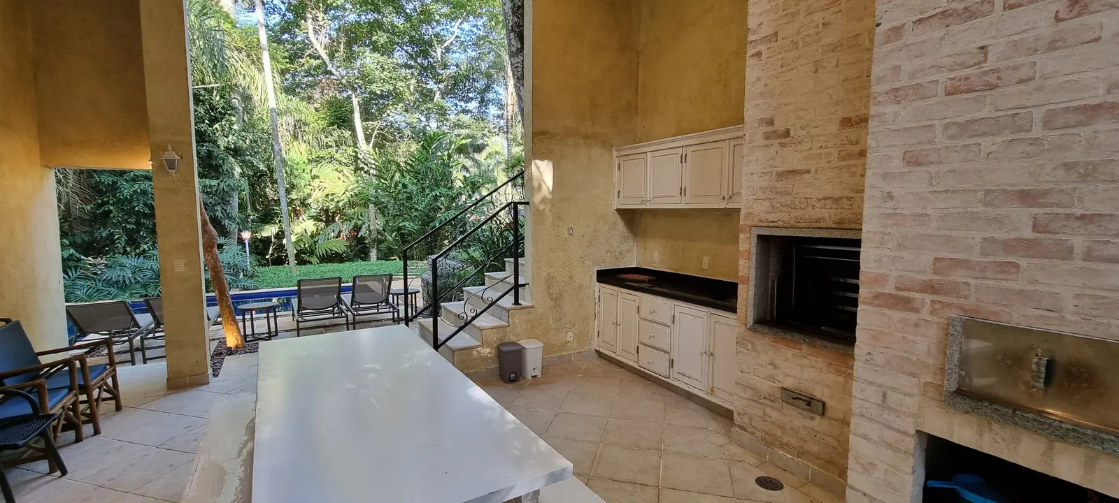 Área externa 12 — Iporanga, Guarujá, para temporada, Casa
