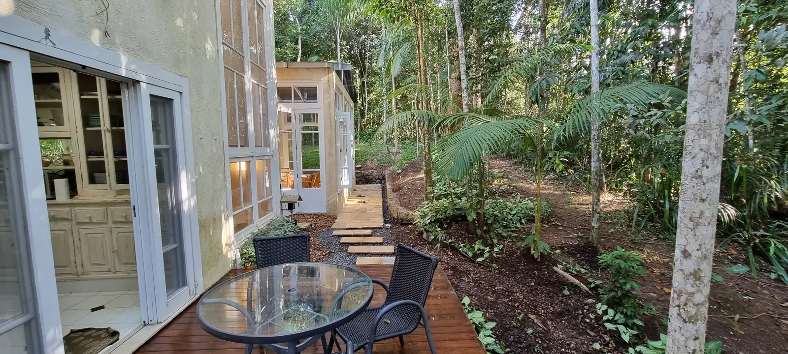 Área externa 20 — Iporanga, Guarujá, para temporada, Casa