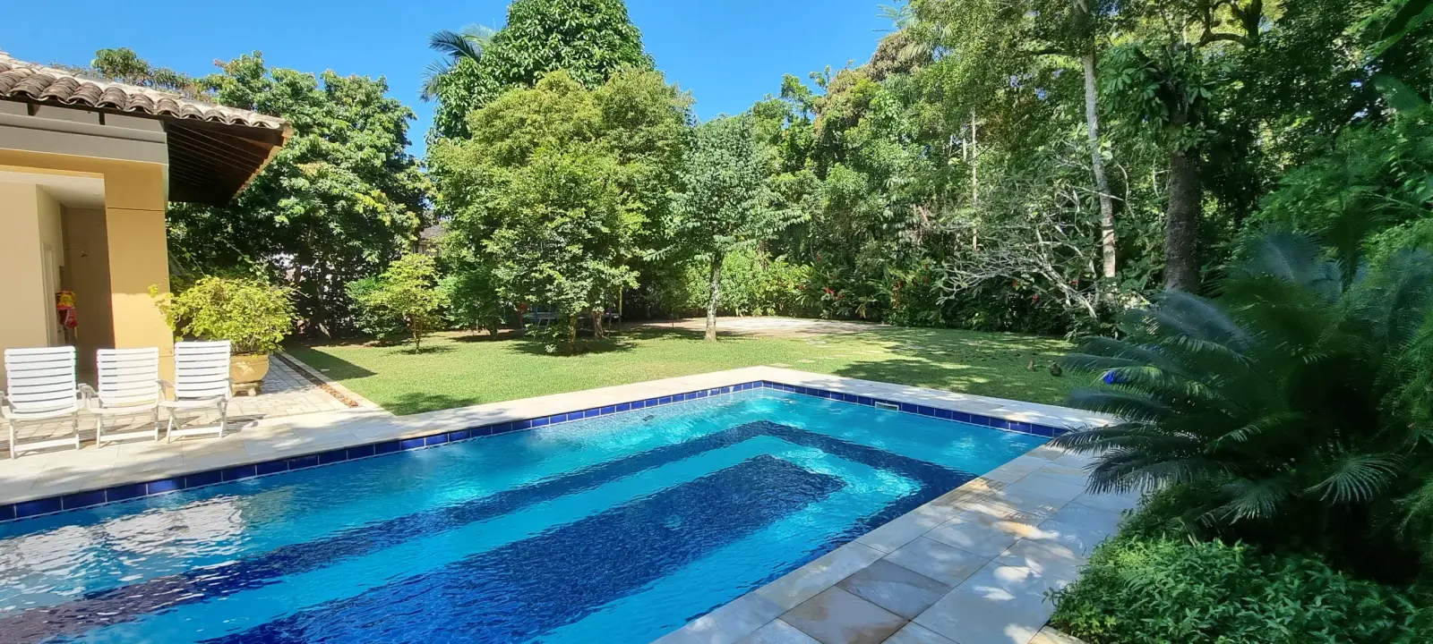 Área externa 11 — Iporanga, Guarujá, para temporada, Casa