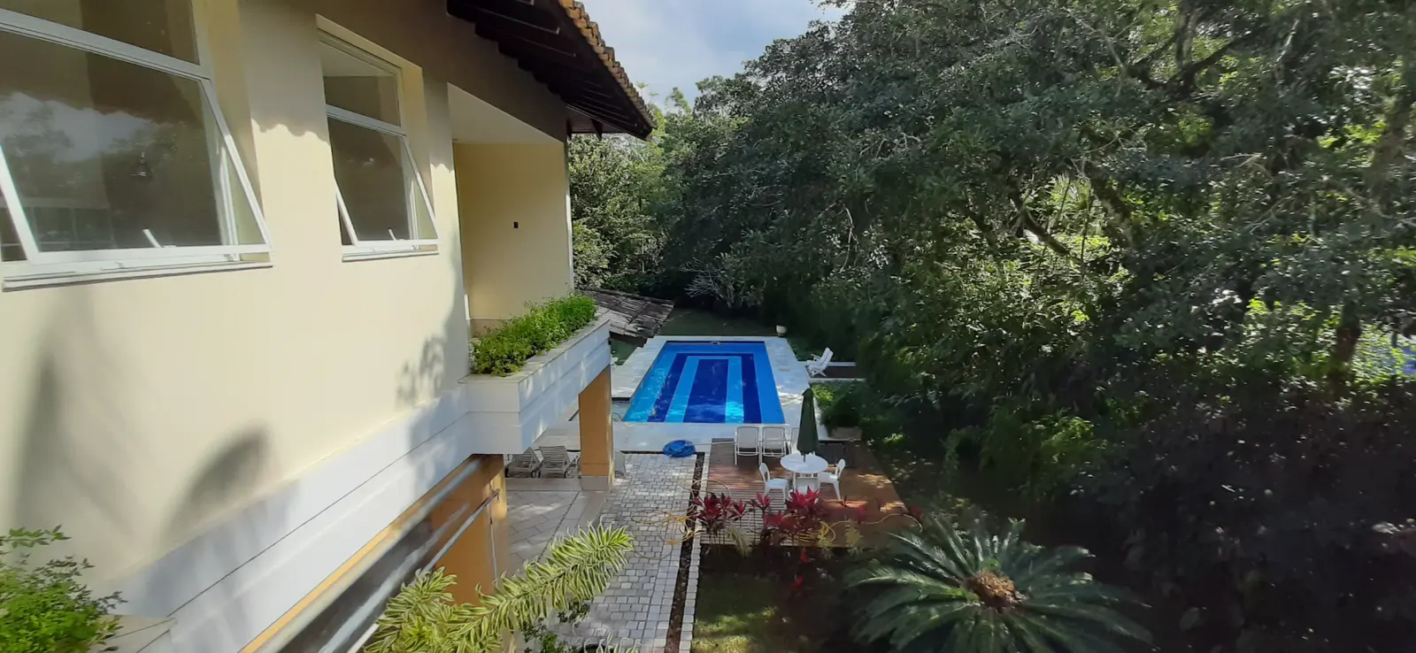 Área externa 5 — Iporanga, Guarujá, para temporada, Casa