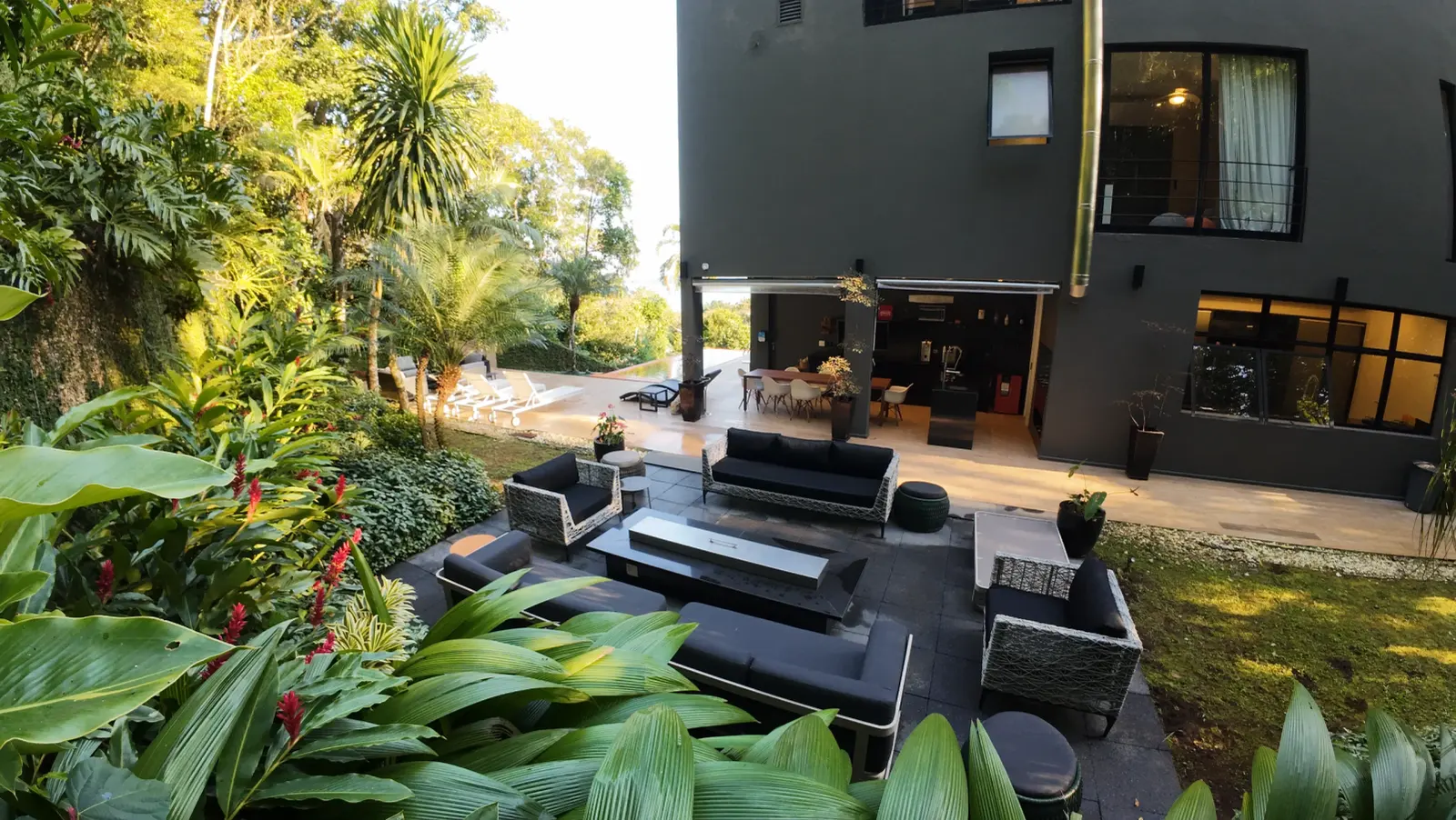 Área externa 19 — Iporanga, Guarujá, para temporada, Casa
